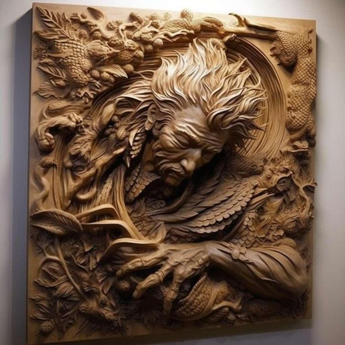 نموذج ثلاثي الأبعاد لآلة CNC 3D Art 